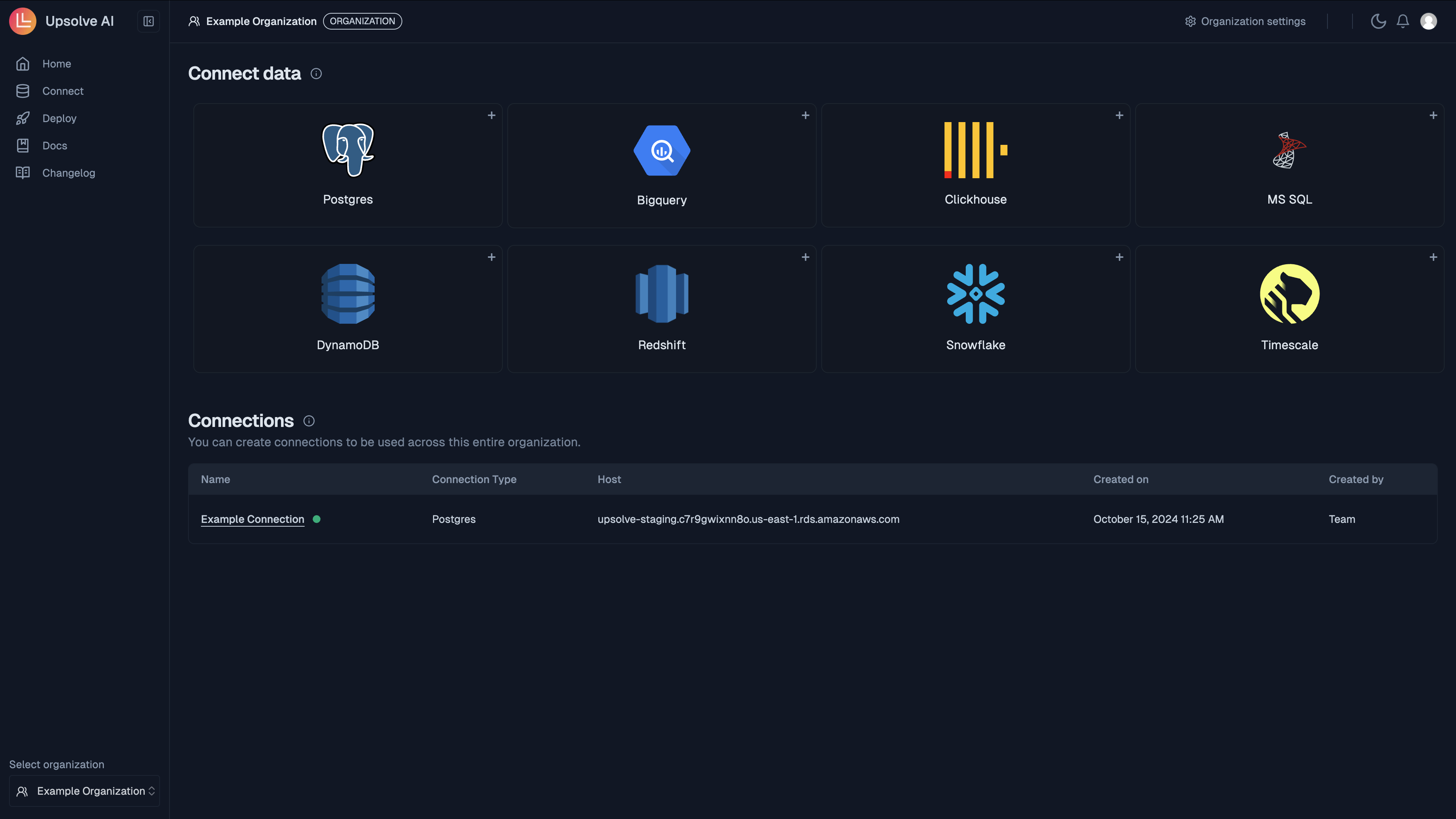 Build and Deploy Your First Dashboard - Upsolve AI